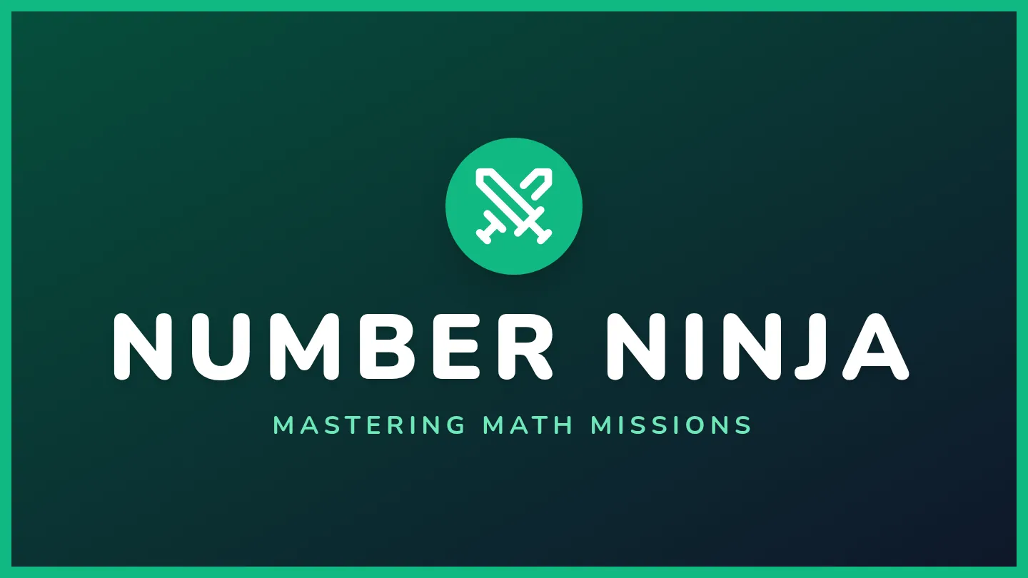 Ninja Math Slides