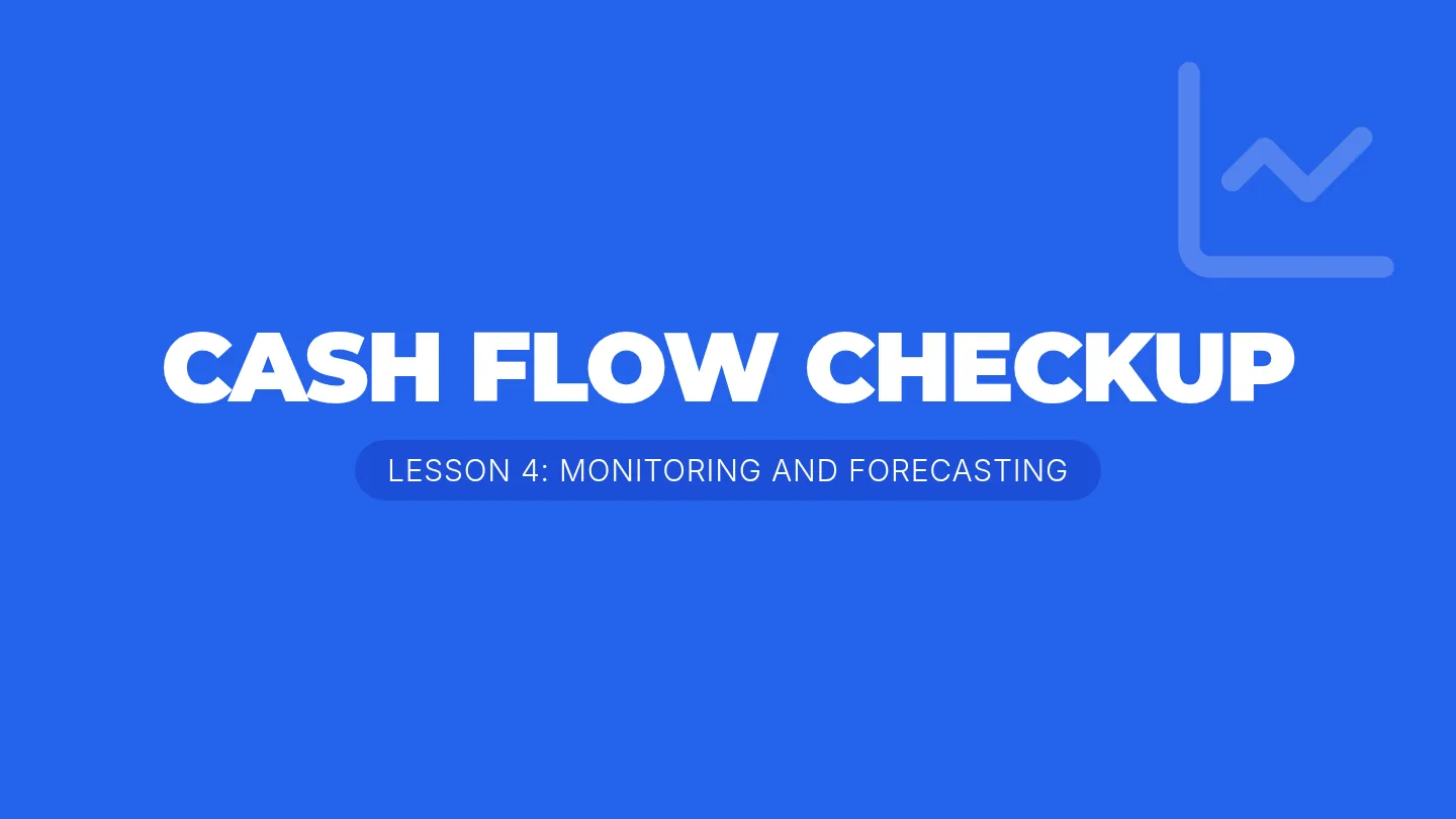 Cash Flow Checkup Slides