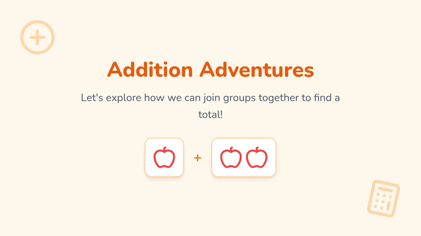 Addition Adventure Slides