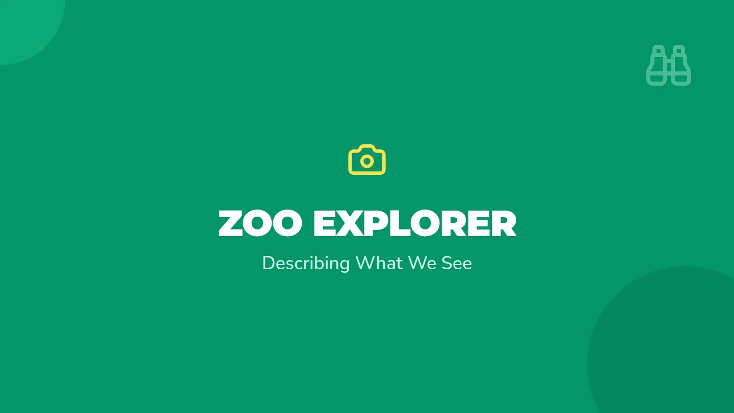 Zoo Explorer Slides